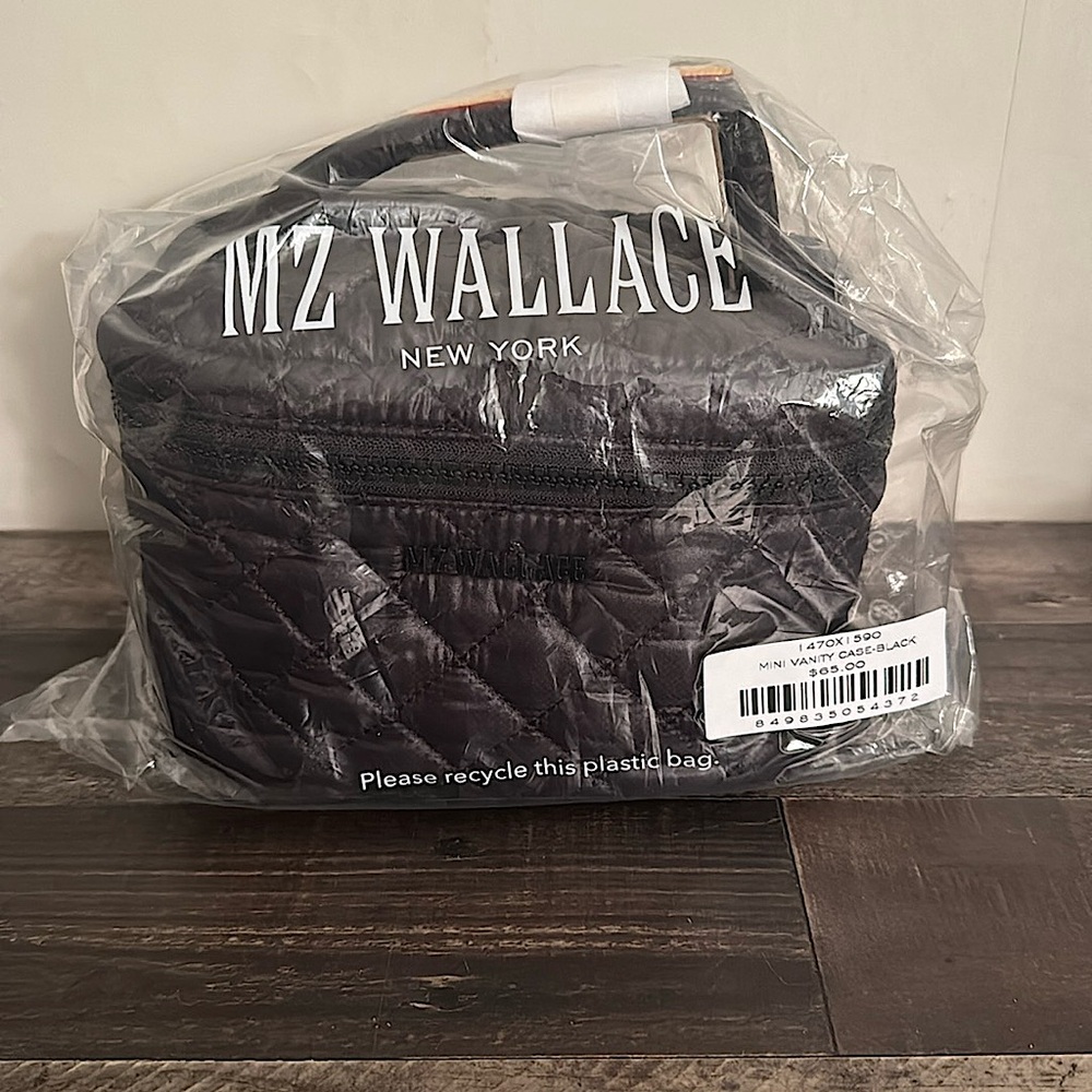 MZ Wallace - Mini Vanity Case - Black - NWT